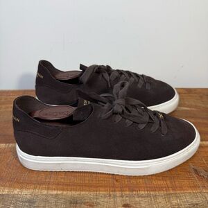 Sam Edelman Poppy Brown Lace up Sneakers, Women’s 10.5